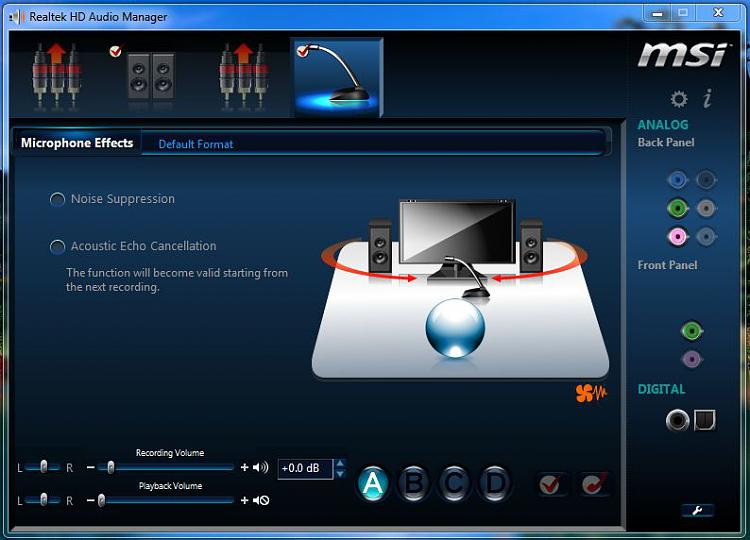 realtek hd audio manager windows 10