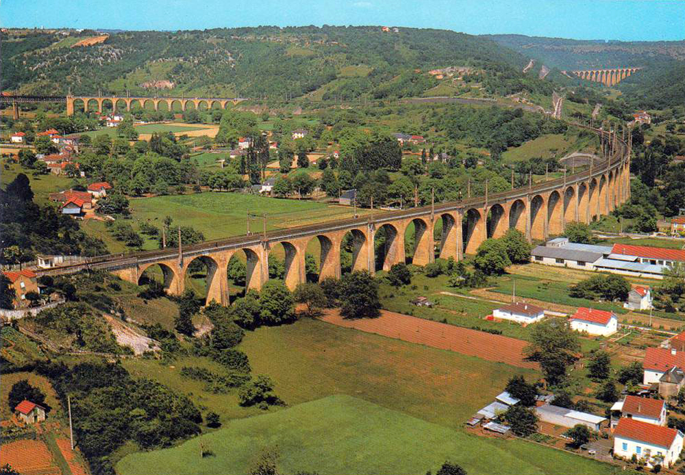 transpress nz: Souillac viaducts, France