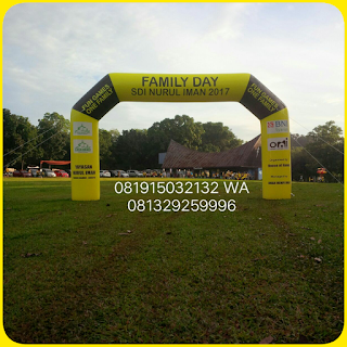 Balon Gate Start/Finish Untuk Daerah Bogor - Nararya Ballon