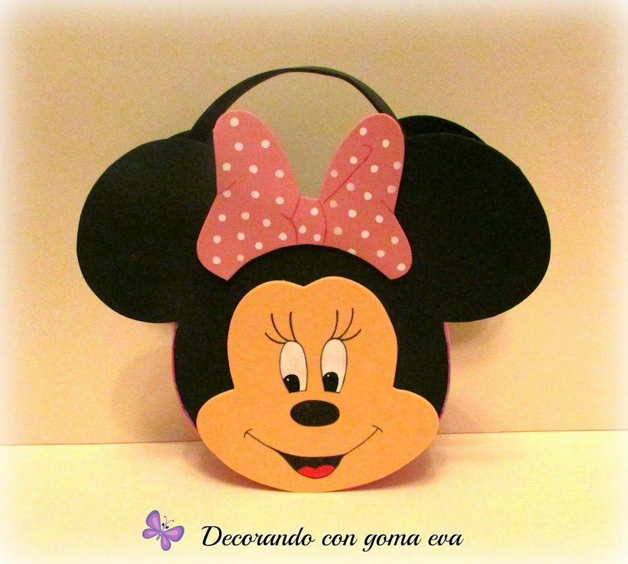 Cestas de cumpleaños de Minnie y Mickey Mouse Manualidades