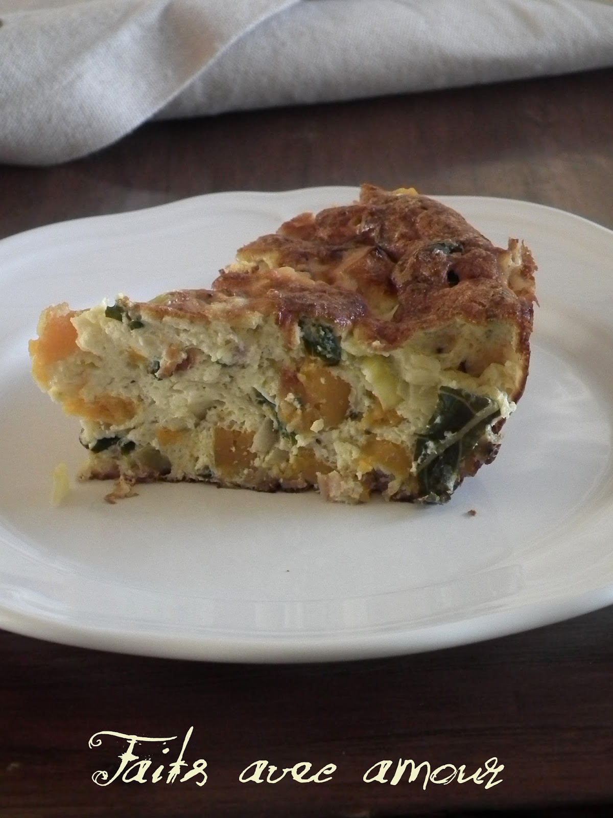 Faits avec amour /Les Aventures culinaires de Kiki: Frittata à la ...
