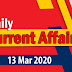 Kerala PSC Daily Malayalam Current Affairs 13 Mar 2020