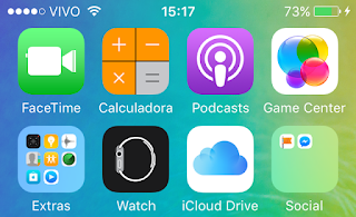 Novo ícone do Podcasts no iOS 9 beta 2