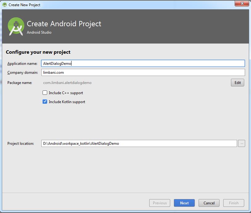 Android Tutorial Alertdialog in Android using Kotlin