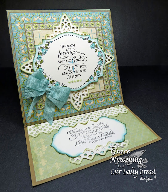 ODBD stamps, Antique Label Designs, Quote Collection 3, Scripture Collection 11, Flower Border, designed by Grace Nywening