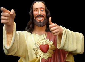 Image result for buddy christ dogma