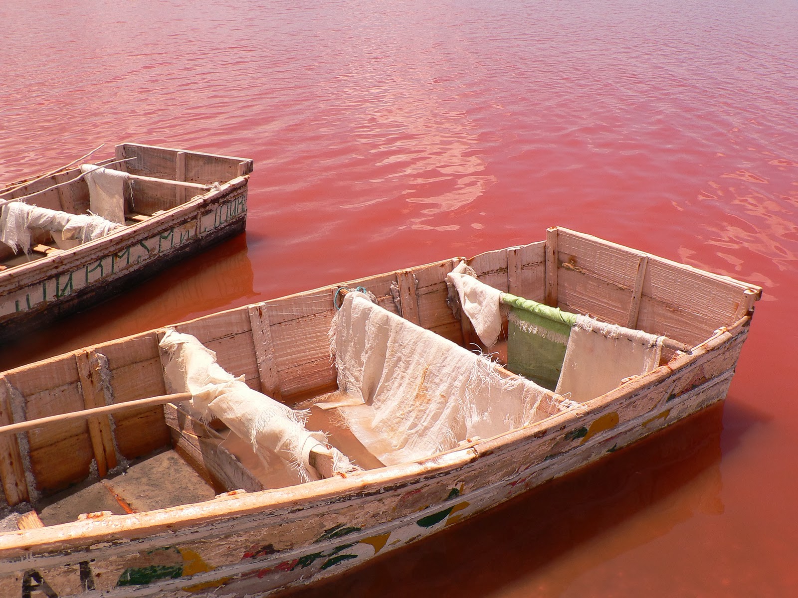 africa pink lake
