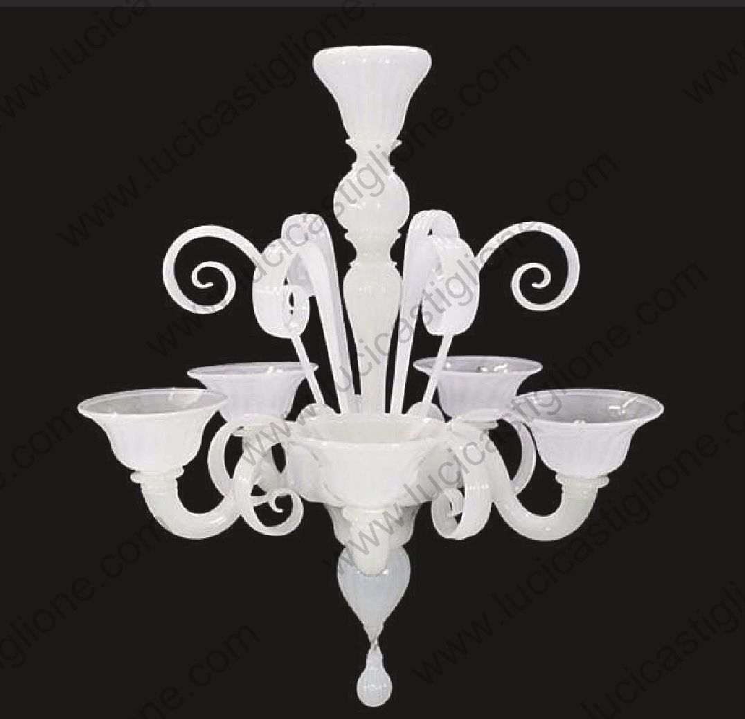 Ricambi per lampadari in vetro di murano Lampadario murano moderno