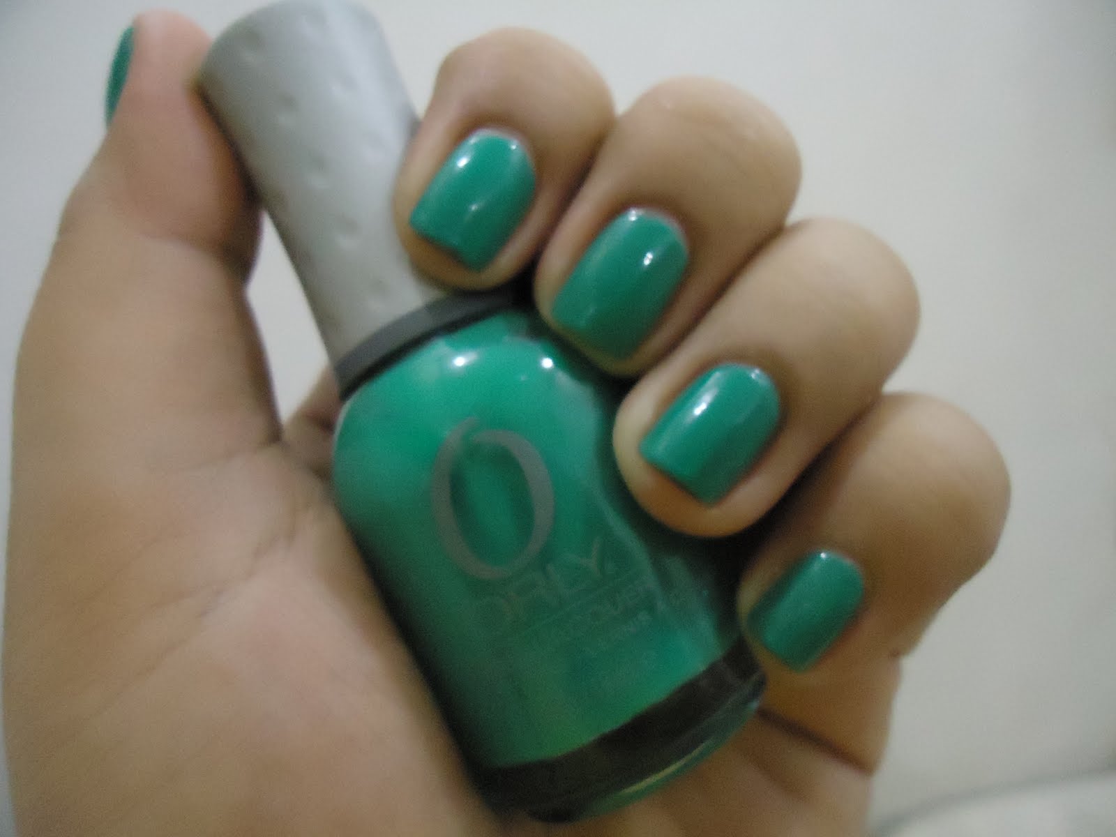 6. Orly Nail Lacquer in "Green with Envy" - wide 8