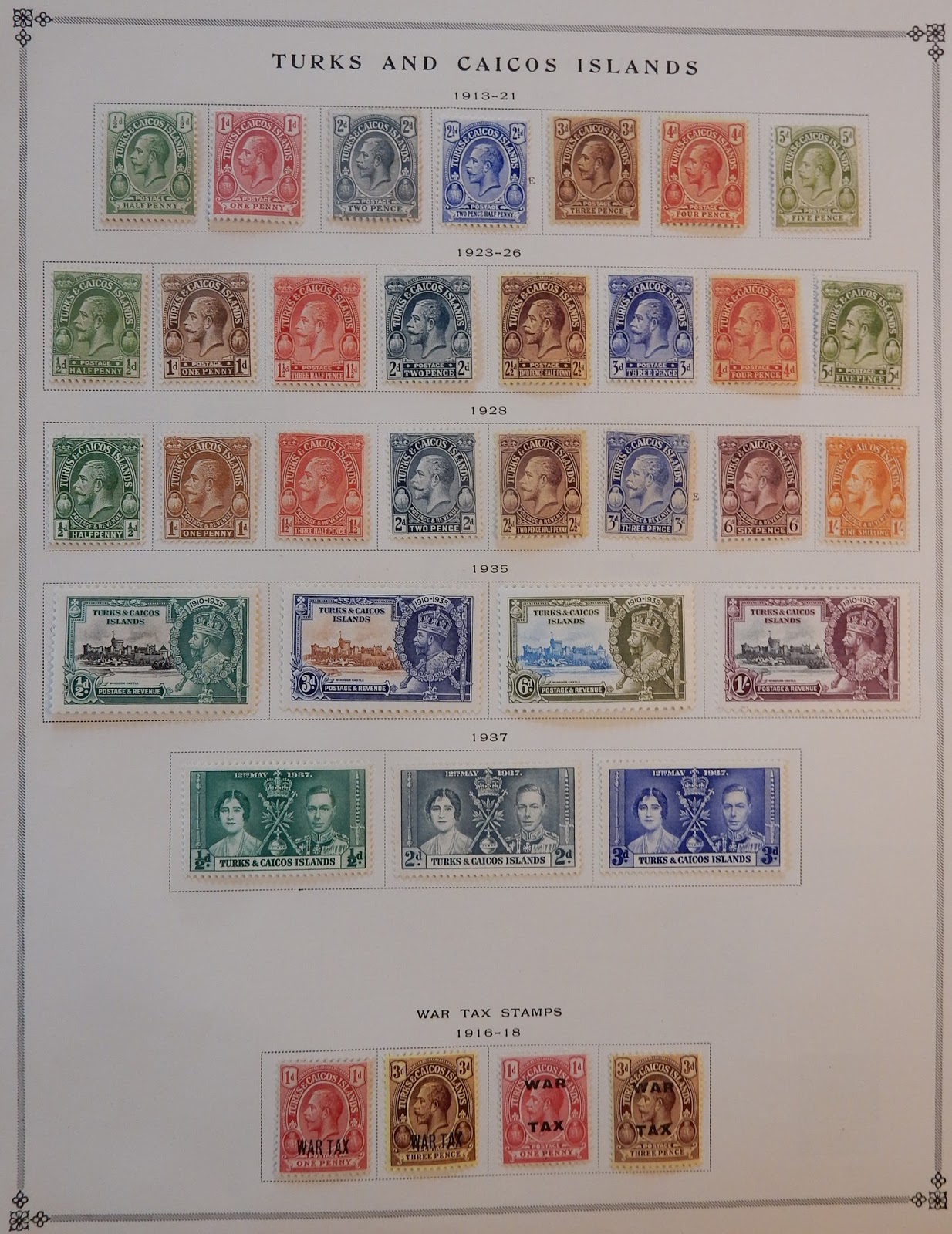 Stamps: Two Volumes, Scotts And National Postage Albums, Copyright 1958 And  2012, None Of The Stamps