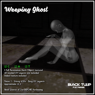 [Black Tulip] Mesh - Weeping Ghost