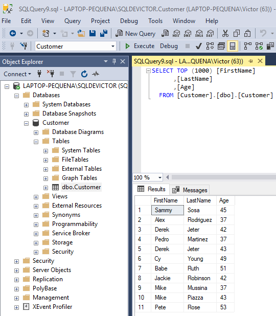 Select ,Update ,Delete and Drop statement - SQL Classes 101