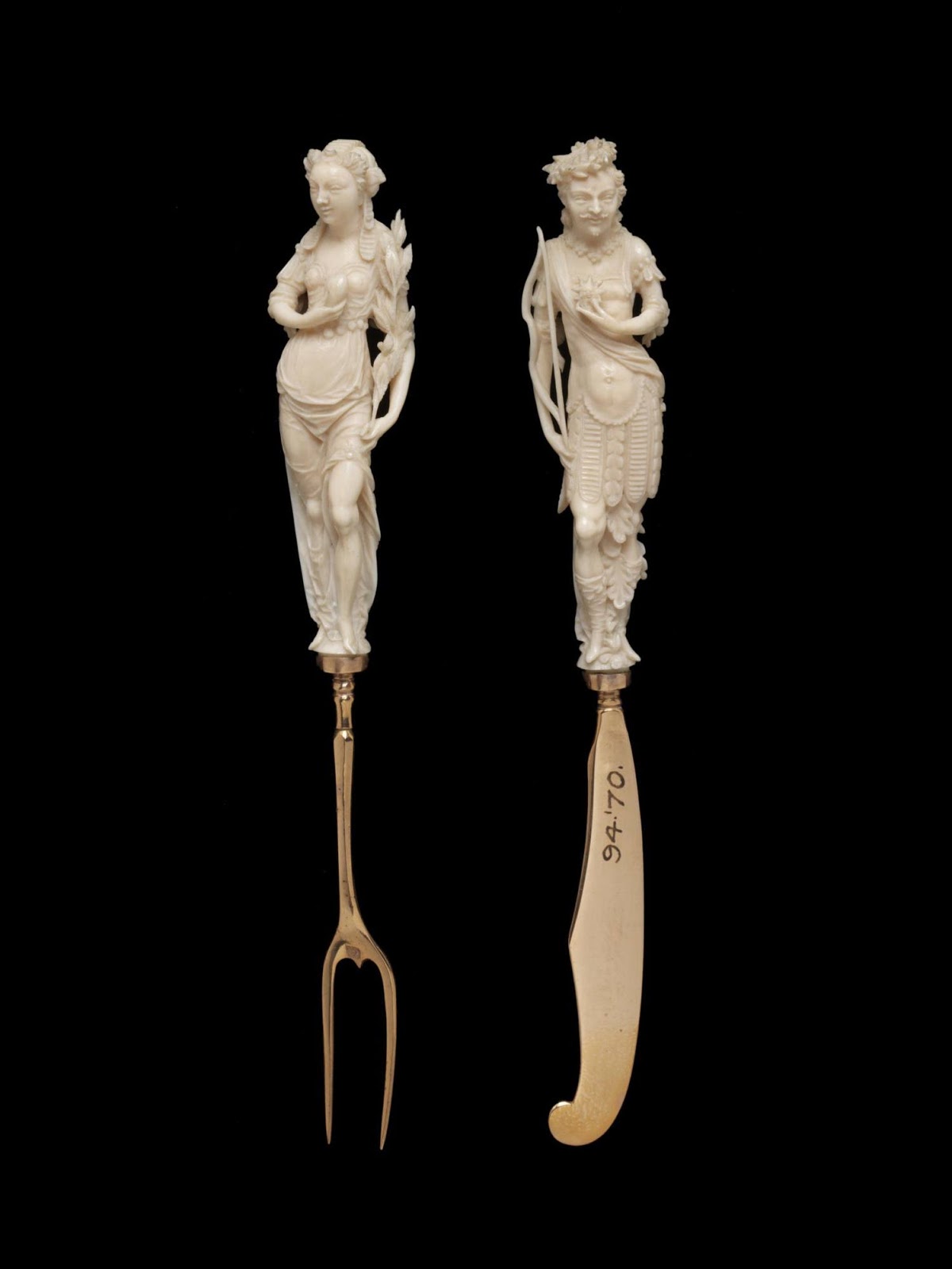 Spencer Alley Small Ivory Statues