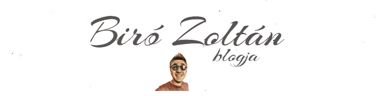 Biró Zoltán Blogja