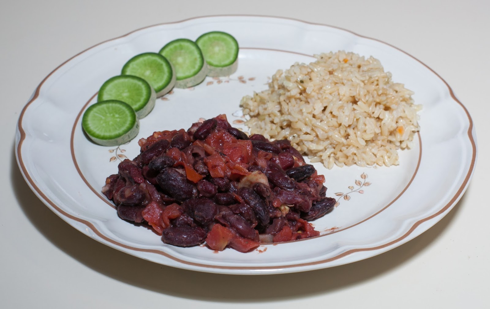 Dinner with Dilip Red Pinto Beans with Roasted Tomato (No Added Fat)