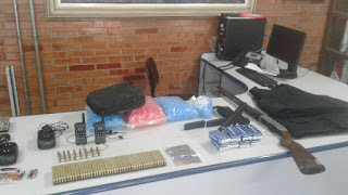 Site PoliciaMG Policia apreende armas e munições Site Policia mg