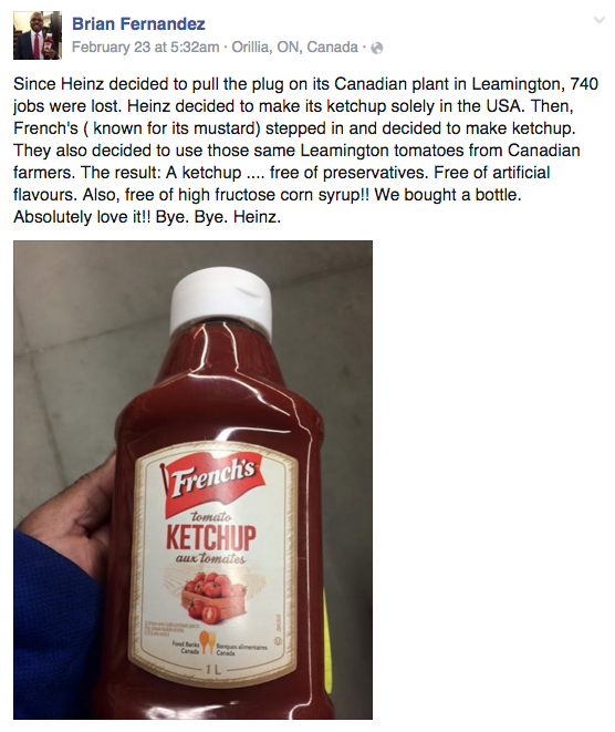 Why Choose This Or That? Heinz or French's? Canada's Ketchup Controversy