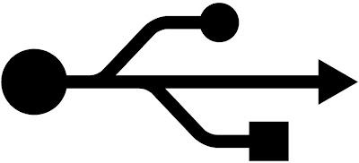 simbolo de cable usb