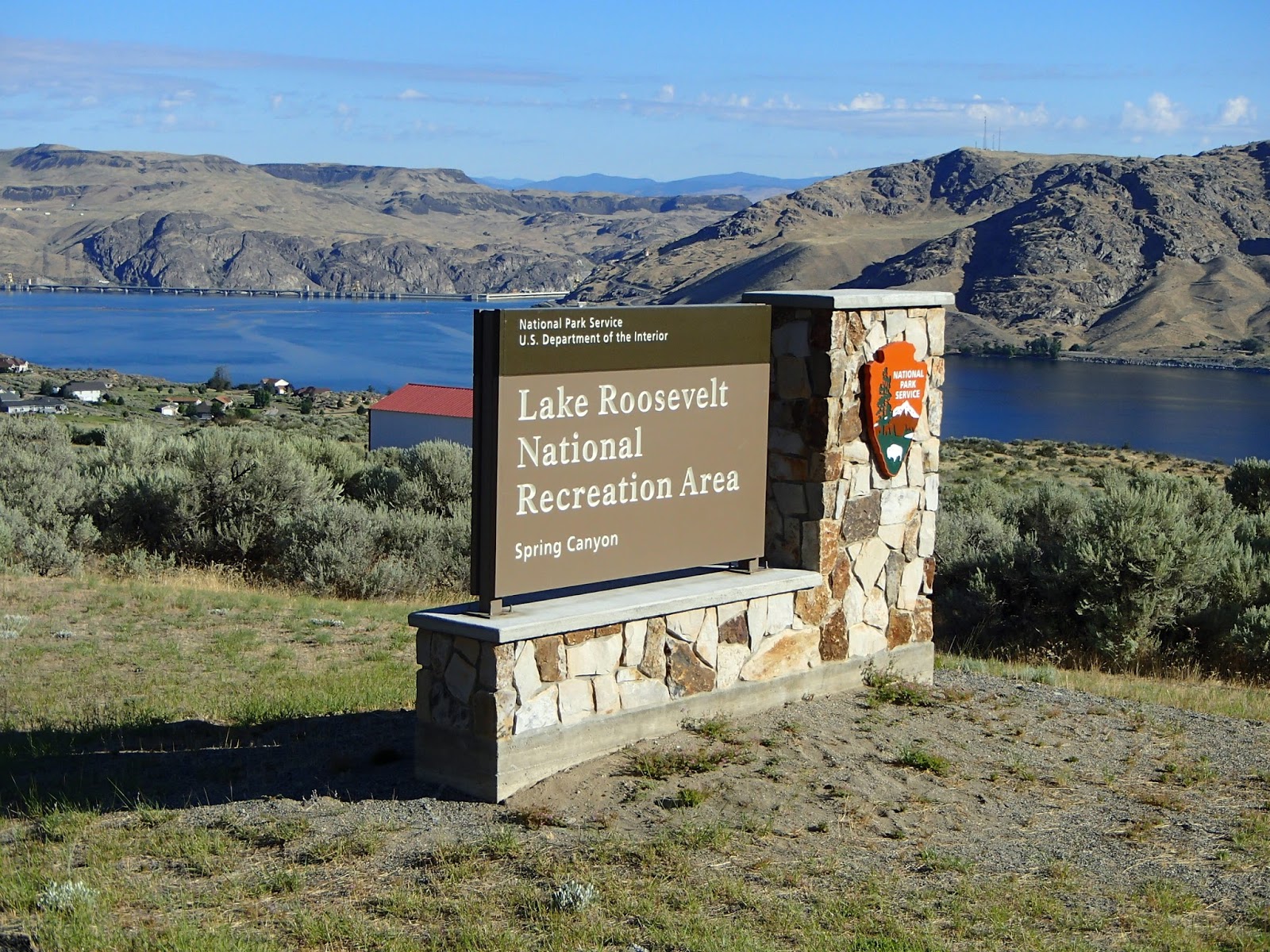 Biking around NC Northern Transcon Day 4 Coulee Dam to Spokane WA