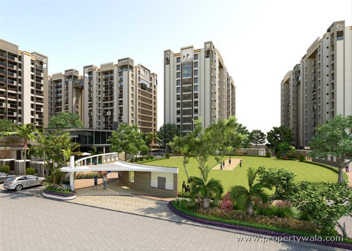 Property Prices in India SCON Platinum Apartments in Bopal, Ahmedabad