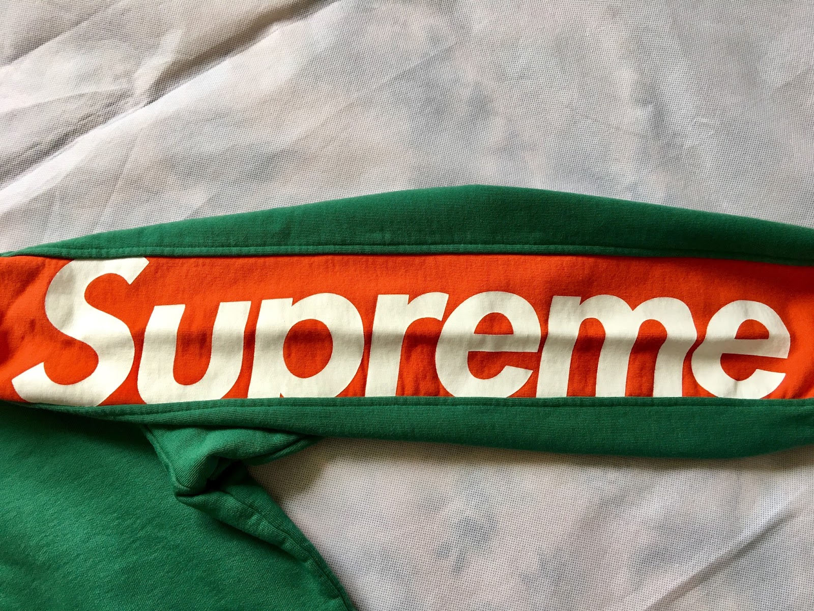 supreme 18ss sideline hooded