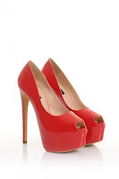  Pantofii  Mineli Boutique Beloved Red 