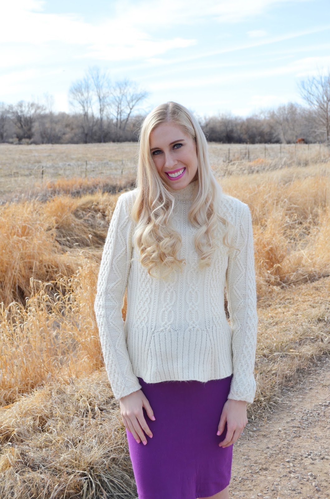 Purple Pencil Skirt Simply Rachel Nicole