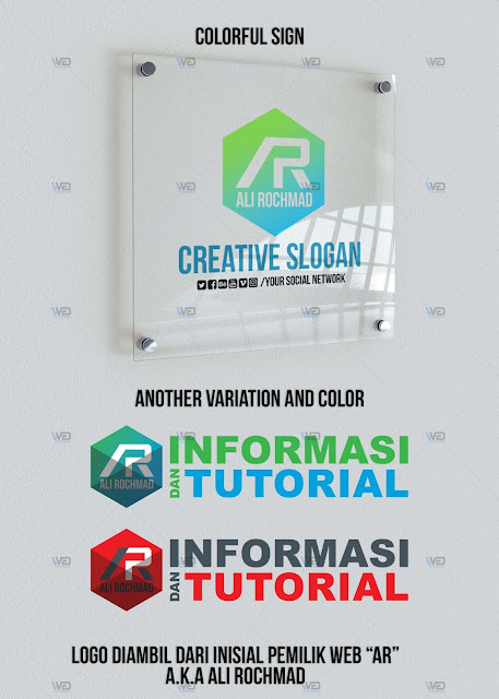 ALI ROCHMAD Logo Branding - WaDesiGh Logo Template