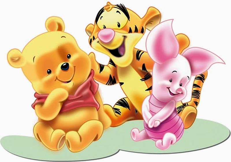 Winnie the Pooh Baby Free Party Printables.