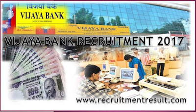 Vijaya Bank Recruitment