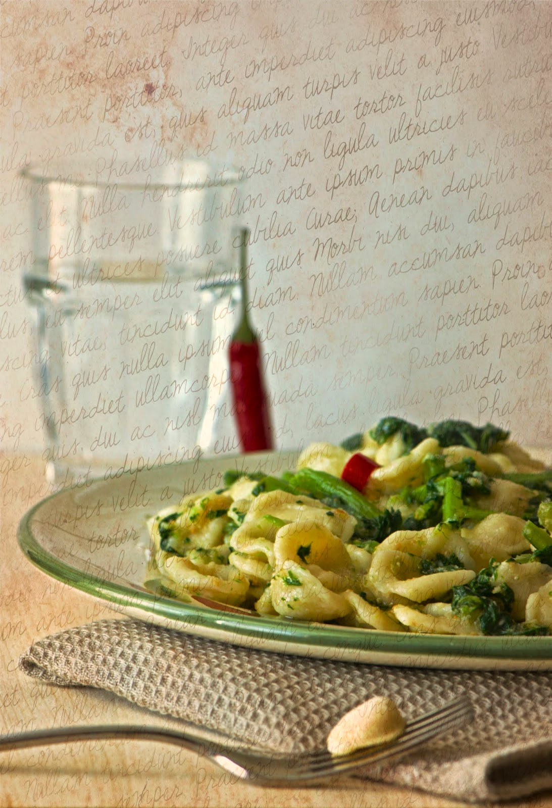 orecchiette con le cime di rapa