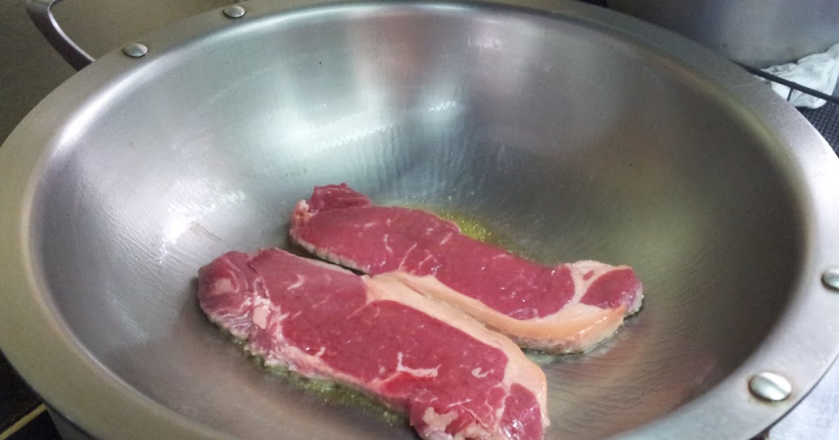 Locky's English Playground Cooking How To Cook Steaks with Sticky Wok