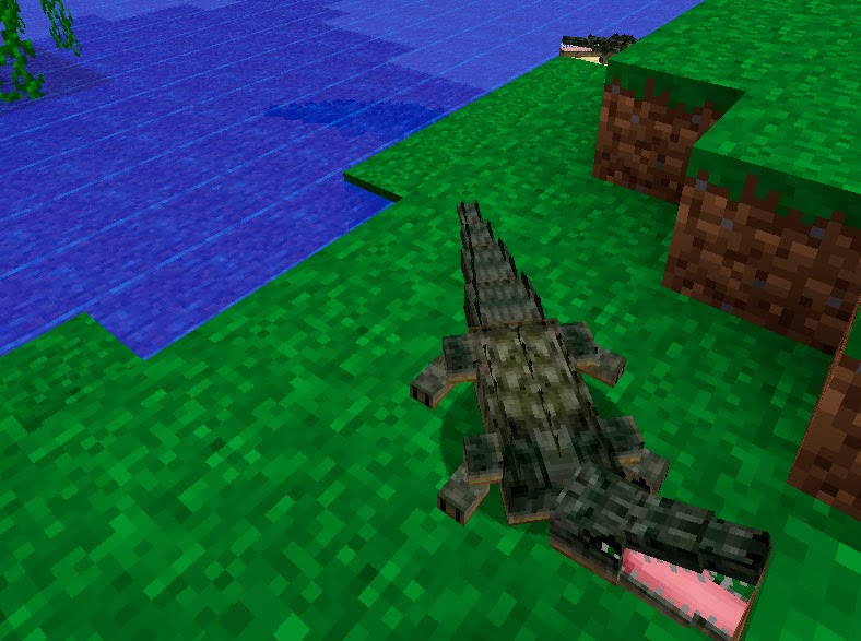 Mo' Creatures cocodrilos Minecraft mod