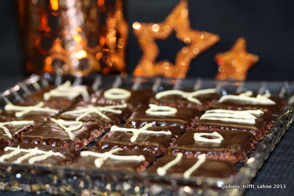 Neue Weihnachtsplätzchen 2015: Schokolade-Kokos