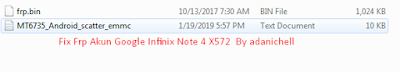 Fix Frp Akun Google Infinix Note 4 X572