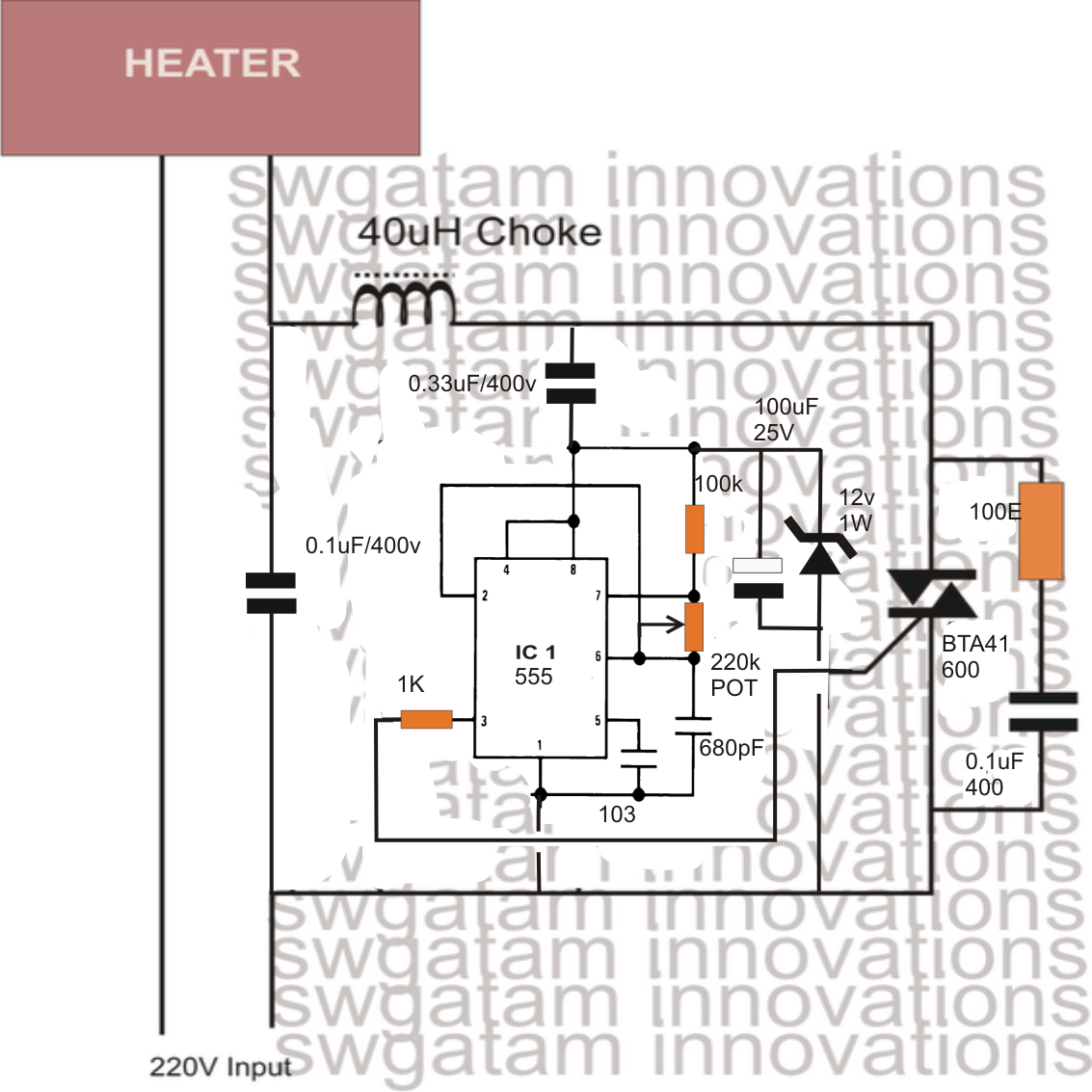 Bta16 Circuit Diagram