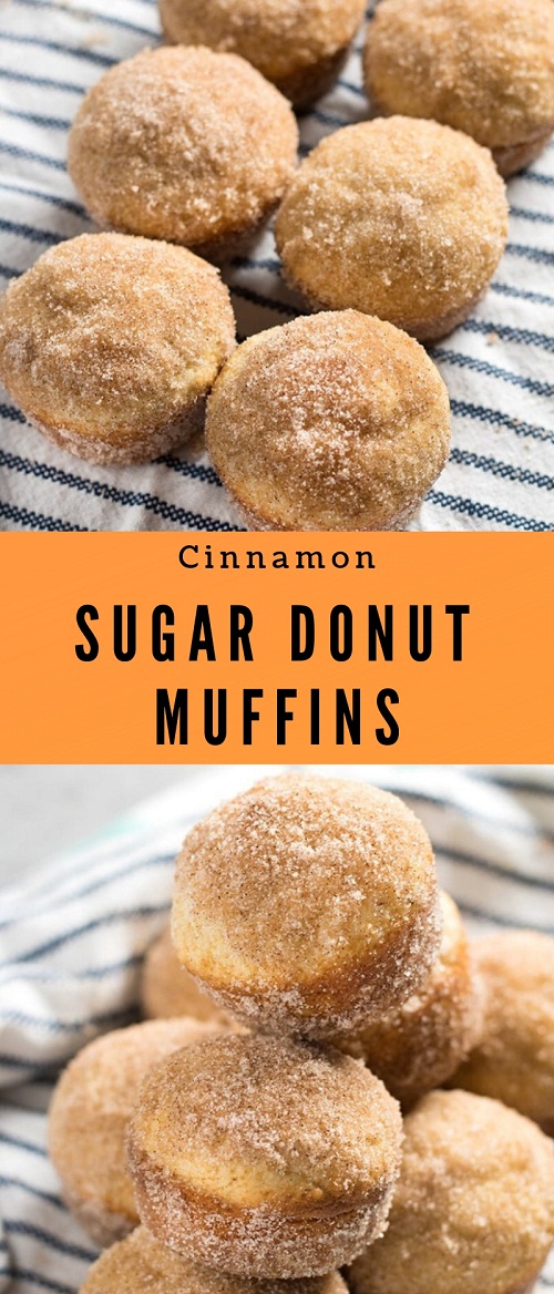 Cinnamon Sugar Donut Muffins Cinnamon Sugar Donut Muffins