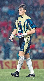 Iker Casillas' debut playing for Real Madrid