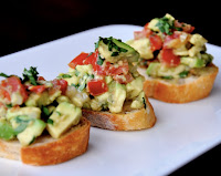 Bruschetta de Guacamole Bruschetta de Guacamole (vegana)