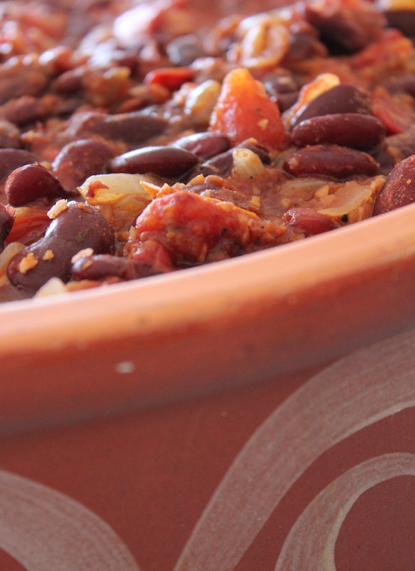 Coconut and Kidney Bean Chilli