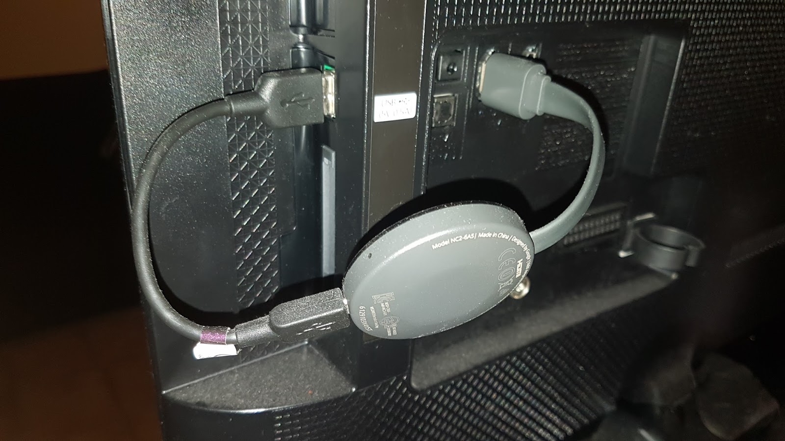Brancher Chromecast Sur Tv Sans Hdmi Un blog, des idées: Transmission d'images sans fil : Google Chromecast