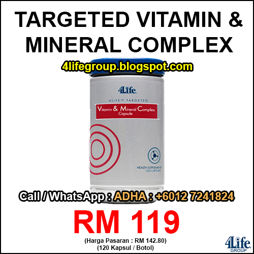 4Life Targeted Vitamin & Mineral Complex foto 4Life Targeted Vitamin & Mineral Complex