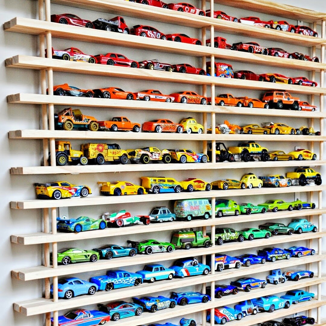 Skeen Concepts Professional Organizing DIY Matchbox Car Organizer