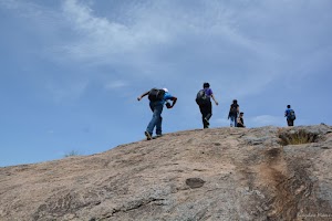Climbing Rayakottai Fort hill top