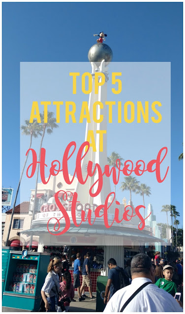 A list of the top 5 attractions at Disney Hollywood Studios (plus great tips on how to plan your day)
