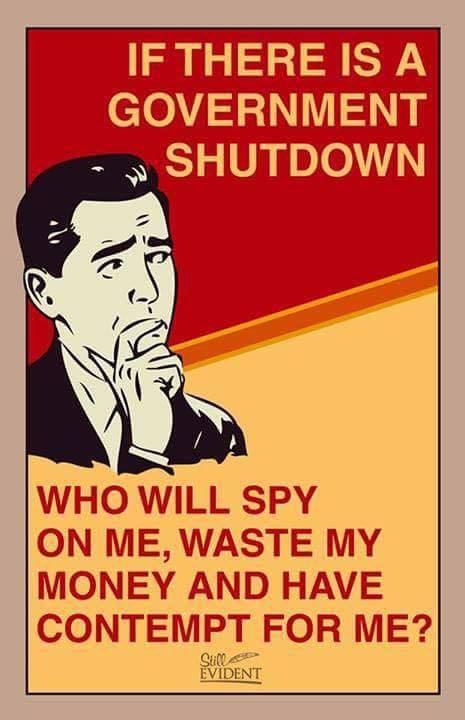 Image result for government shutdown the horror