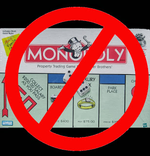 Different versions of Monopoly games listed