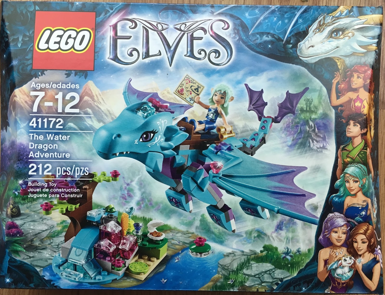 lego elves the water dragon adventure 41172