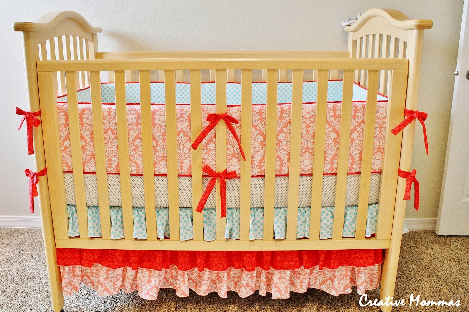 Creative Mommas Baby Bumper Crib Set Reveal & Tutorial