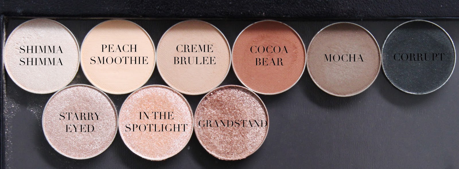 Makeup Geek Eyeshadows  Review & Swatches  BRITISH BEAUTY ADDICT